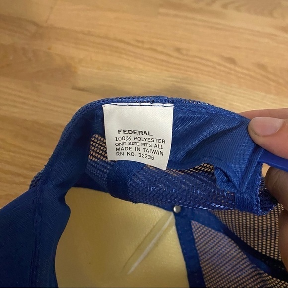 Vintage S/S Dolphin Trucker Hat Snap Back Mesh Rope Lapel Vacation Beach Florida - Picture 8 of 11